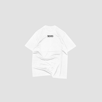 White Motel95 Tee - Streetwear Style with Comfort & Quality